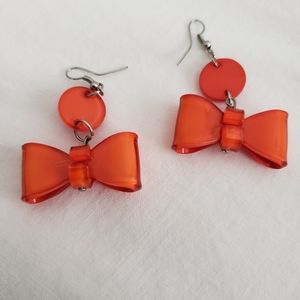 Halloween bow Earrings